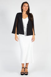 Risa Open Cape Blazer