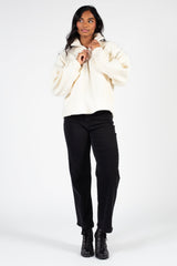 Cuddle Up Half Zip Fleece Jacket