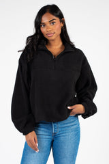 Cuddle Up Half Zip Fleece Jacket