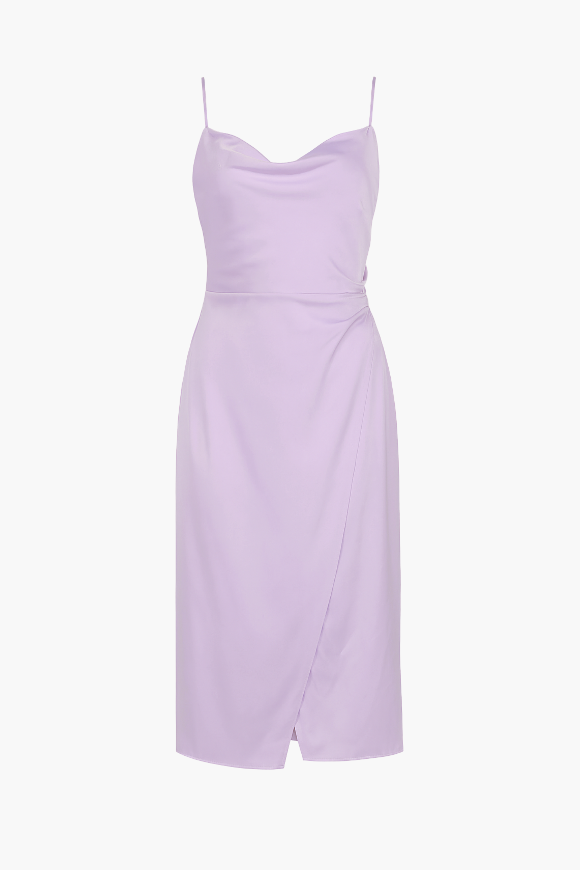Deanna Satin Midi Slip Dress