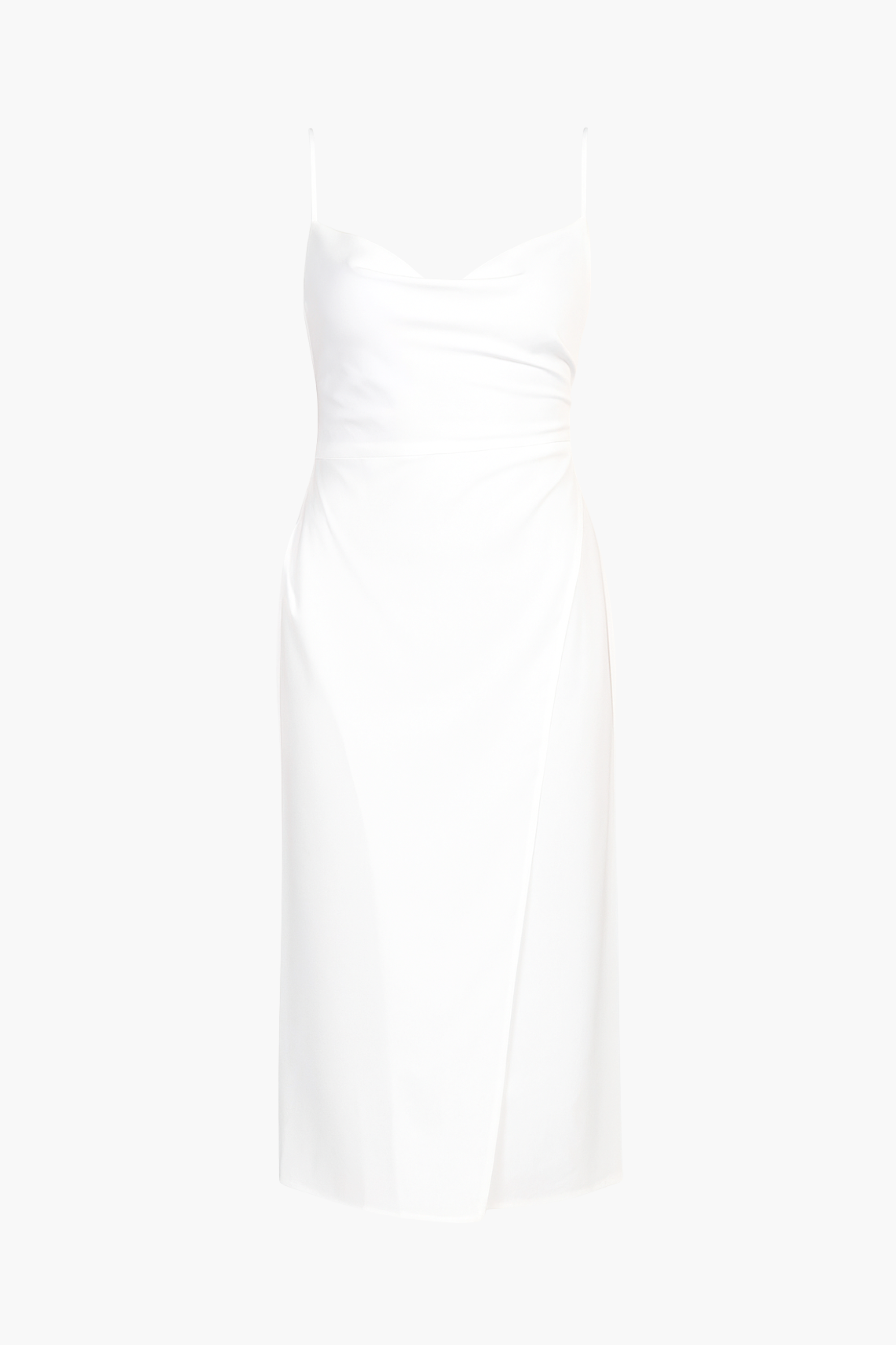 Deanna Satin Midi Slip Dress