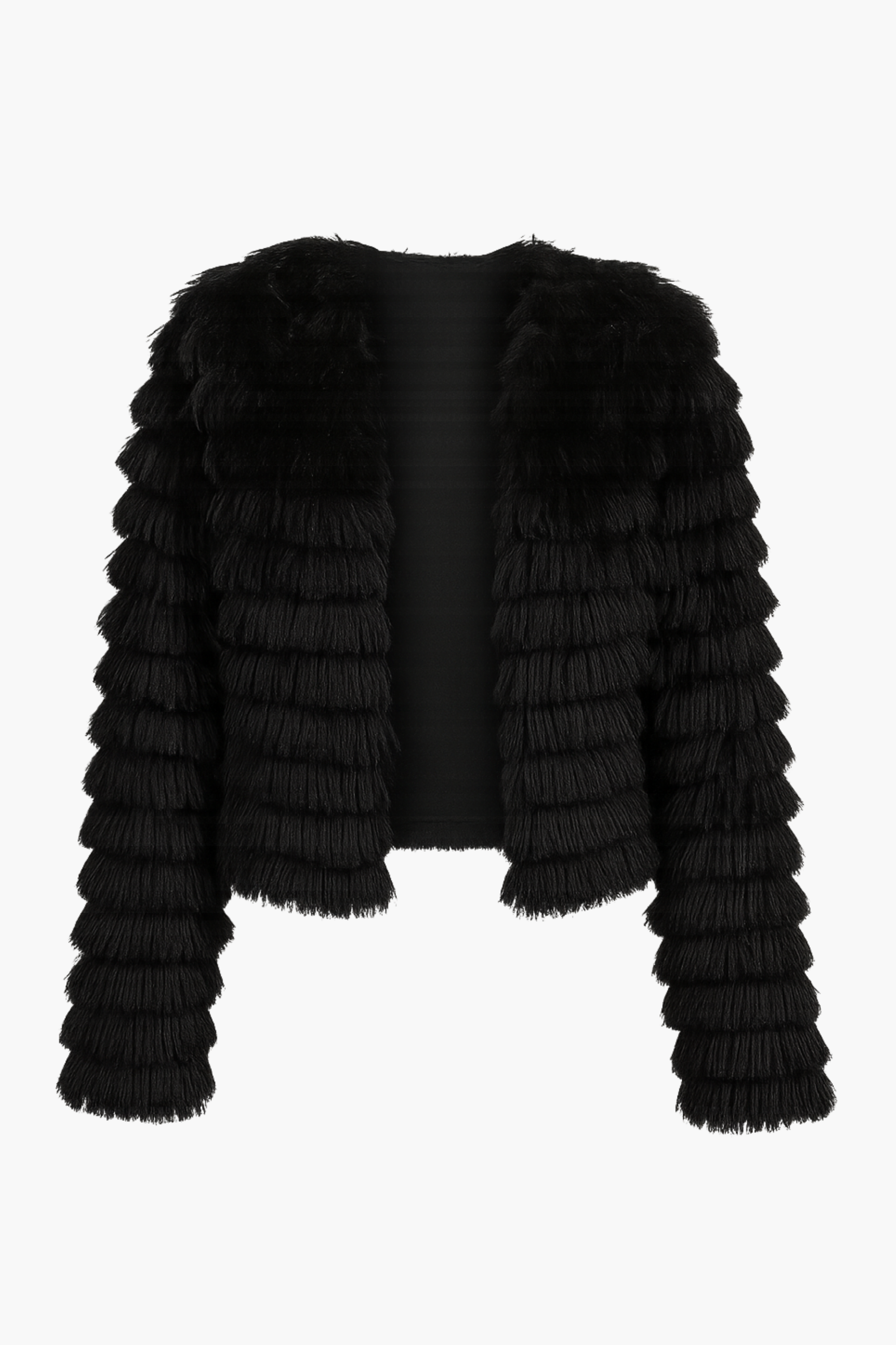 Callie Shaggy Fringe Jacket