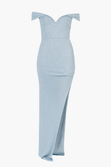 Greta Side Slit Maxi Gown