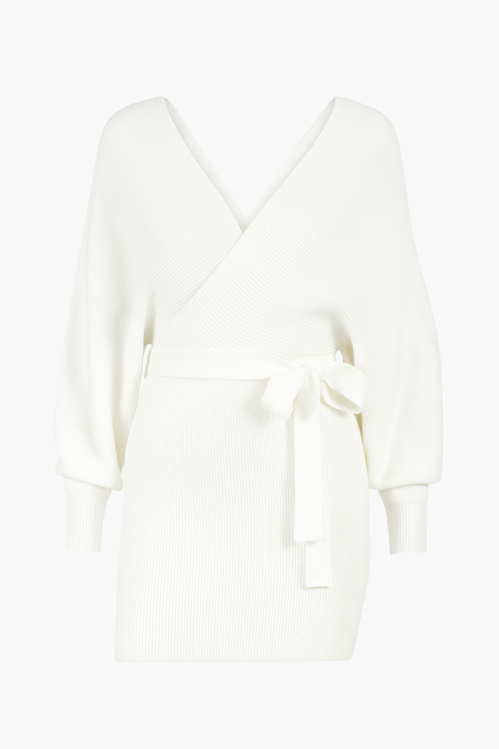 Valentina Tie Waist Sweater Dress