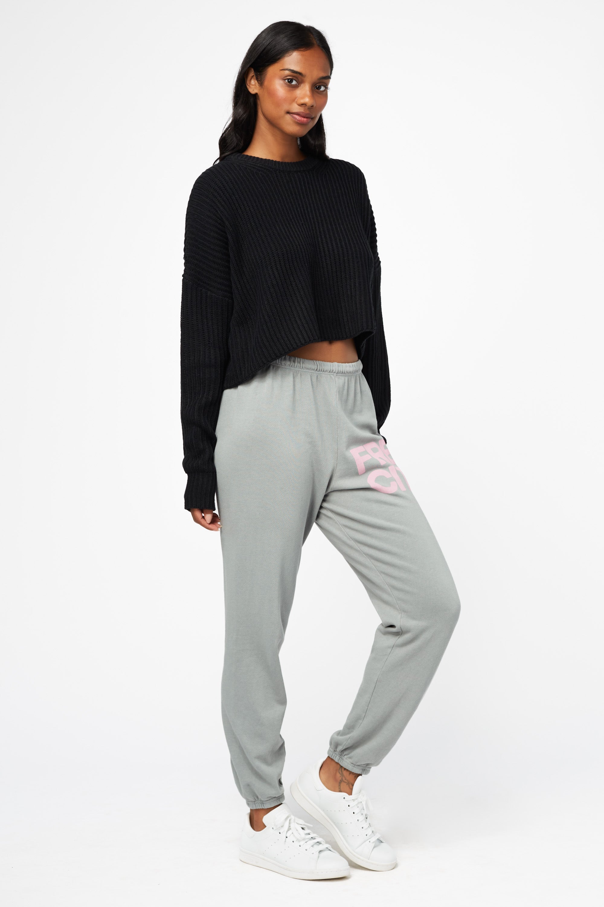 Allie Ribbed Knit Sweater