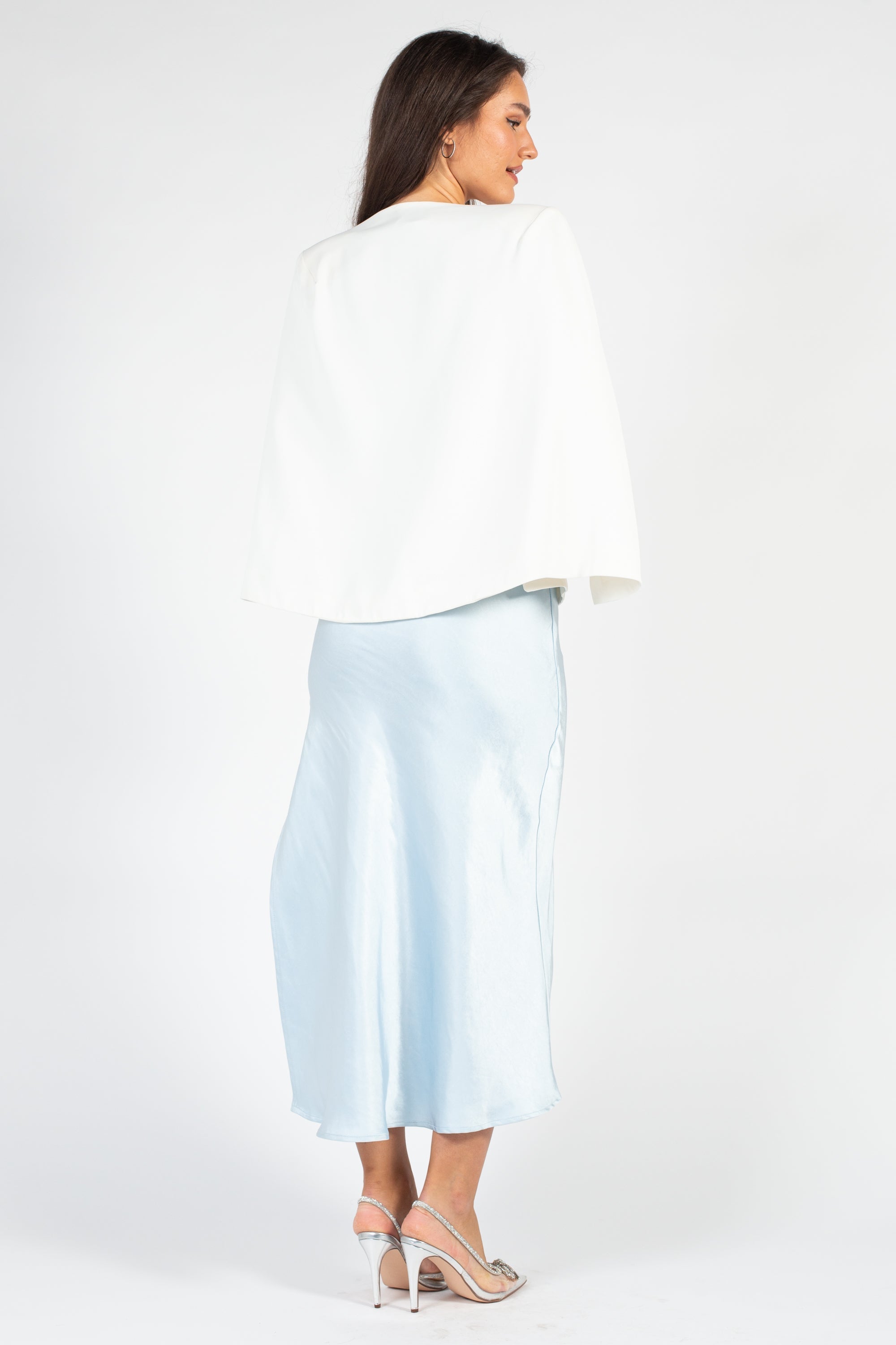 Risa Open Cape Blazer