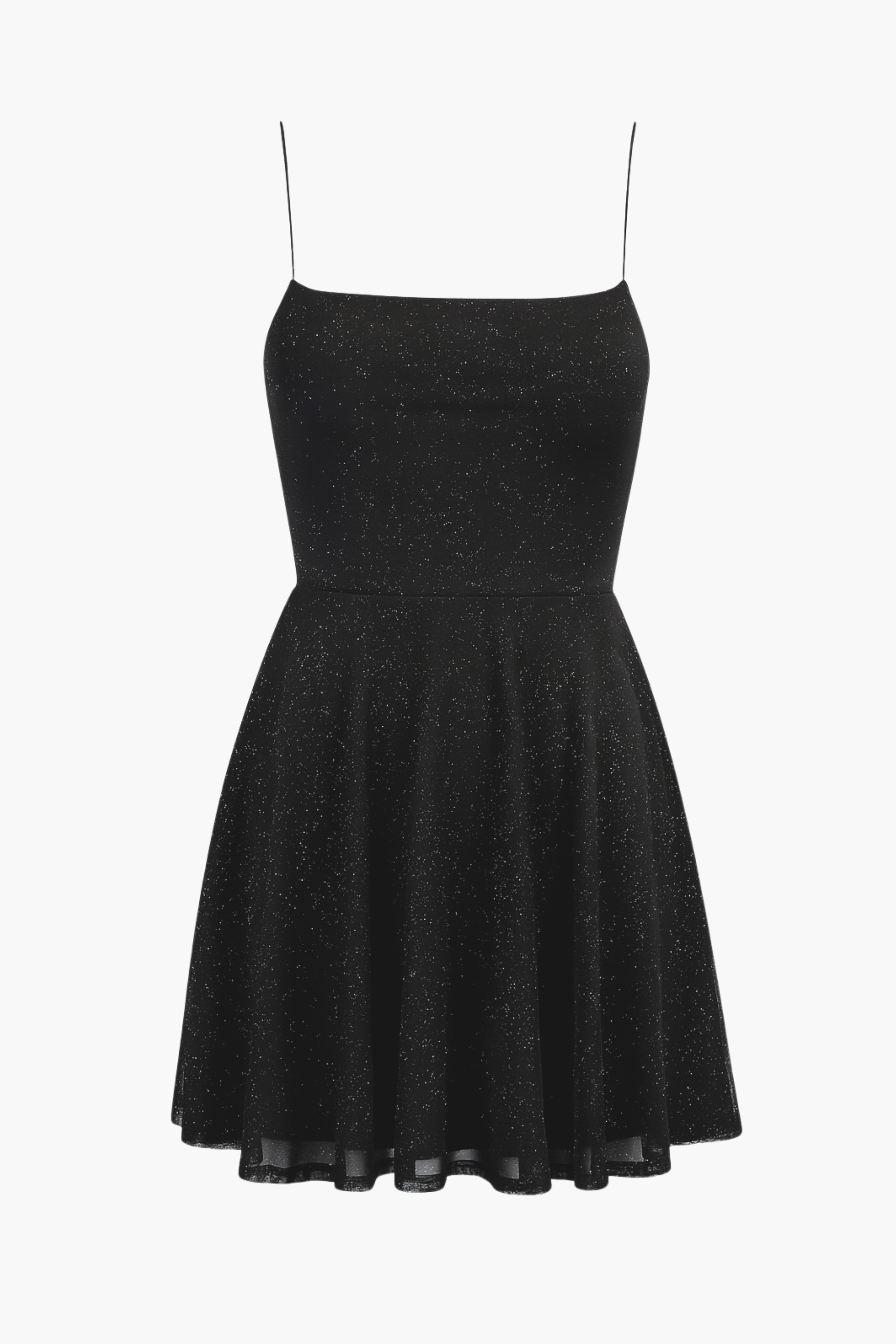 Alice Shimmer Strap-Back Mini Dress